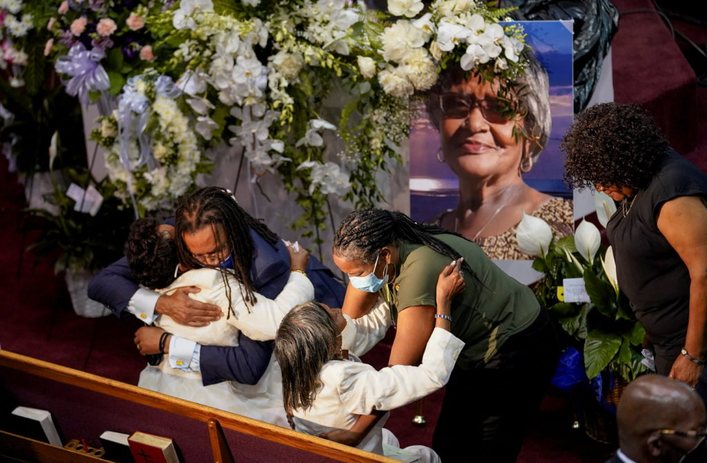 Funeral of Buffalo mass shooting victim Ruth Whitfield