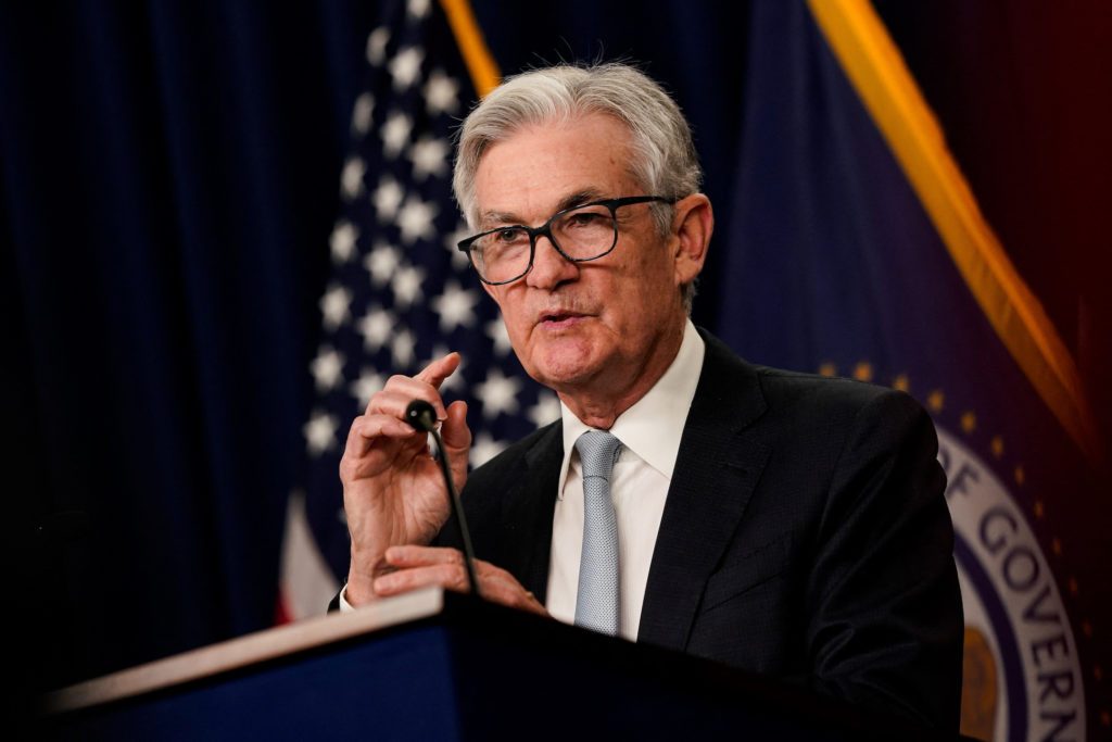 WATCH Federal Reserve Chair Powell announces small rate hike as