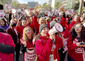 Los Angeles-School Strike