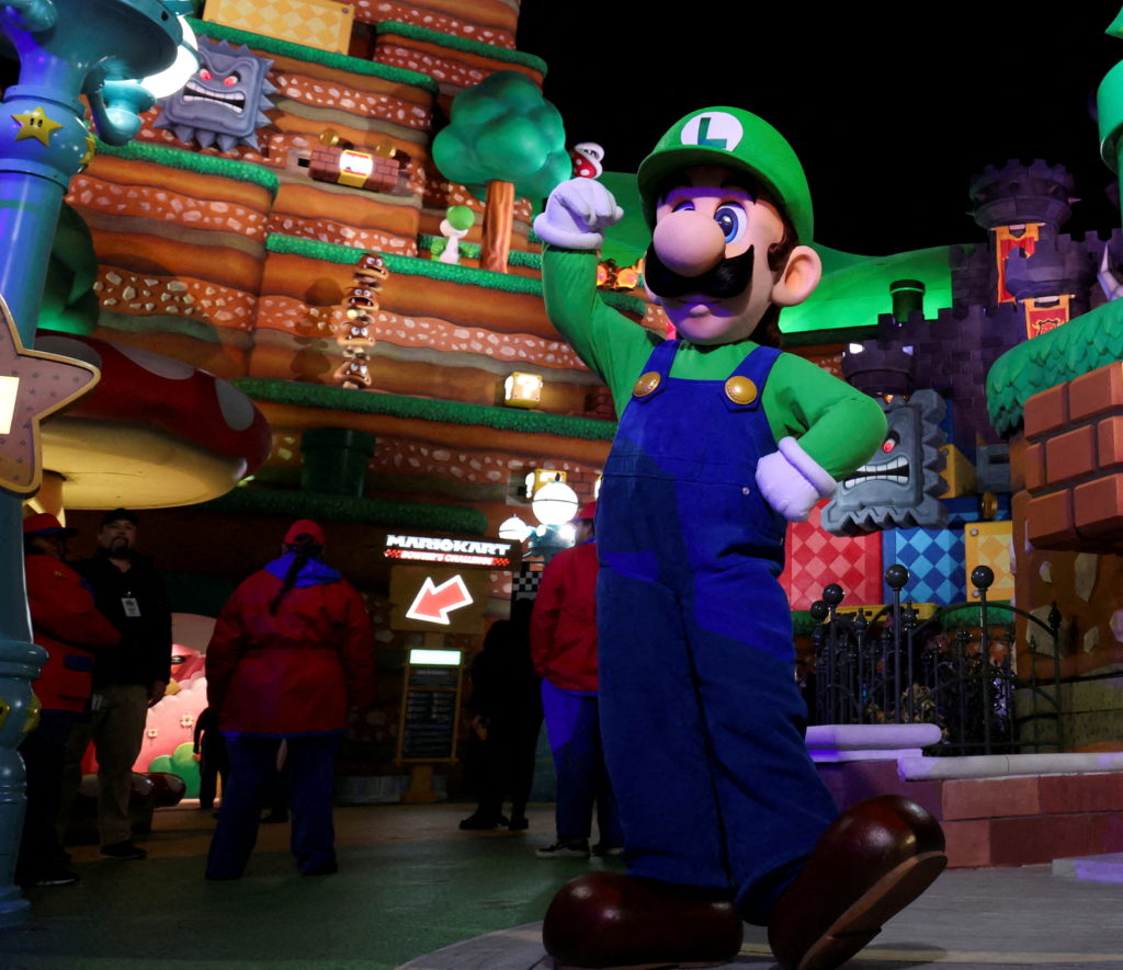 Grand opening of Super Nintendo World at Universal Studios Hollywood