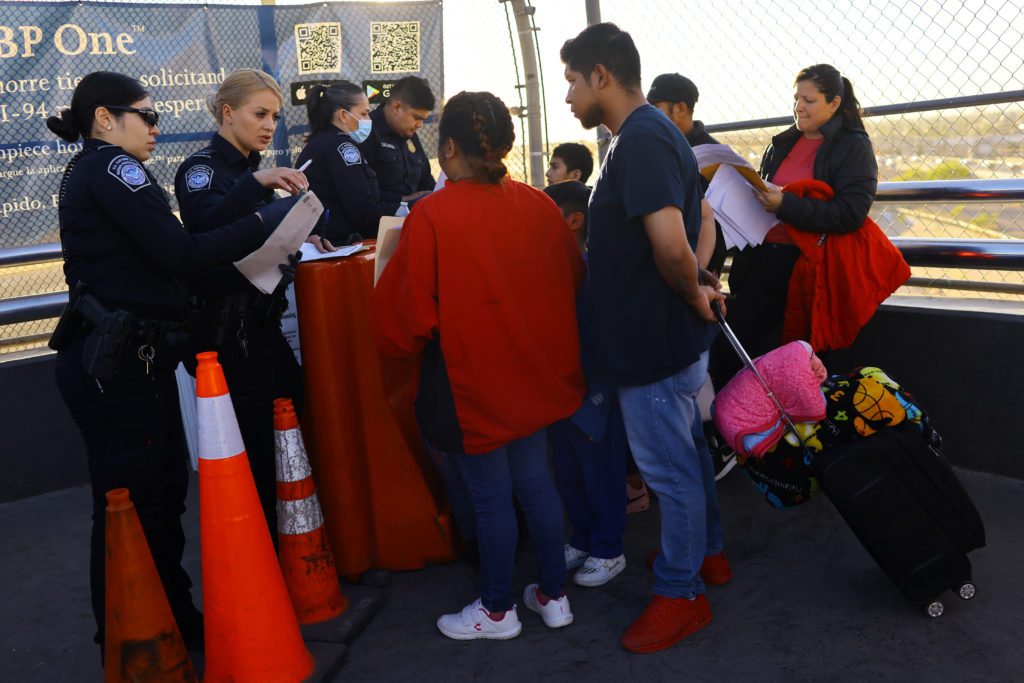 Migrants seek asylum in the United States, in Ciudad Juarez