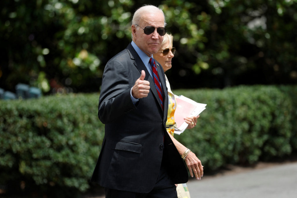 Biden raised more than 72 million for his 2024 campaign since