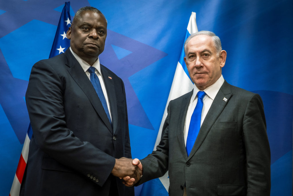 U.S. Secretary of Defense Lloyd Austin visits Israel