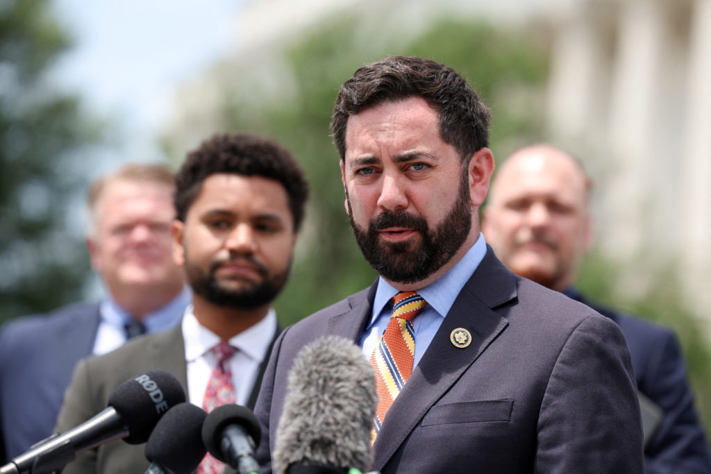 Safe Air on Airplanes Act press conference in Washington