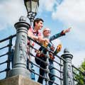 View of Tourists on Museum Island in Berlin