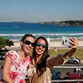 Women taking a selfie on Big Bus Tours Sydney