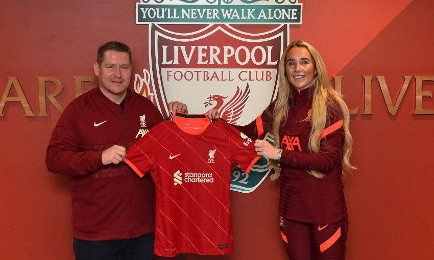 Missy Bo Kearns Signs New Contract With Lfc Women Liverpool Fc