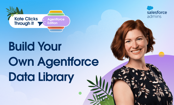 Build your own Agentforce Data Library