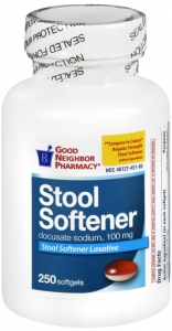 Gnp Docusate Sodium 100mg Softgels 250ct