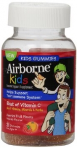 Airborne Immune Support Supplement Gummies With Vitamin C For Kids 42ct