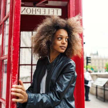 London phone booth