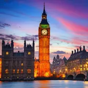 Big Ben next to the River Thames