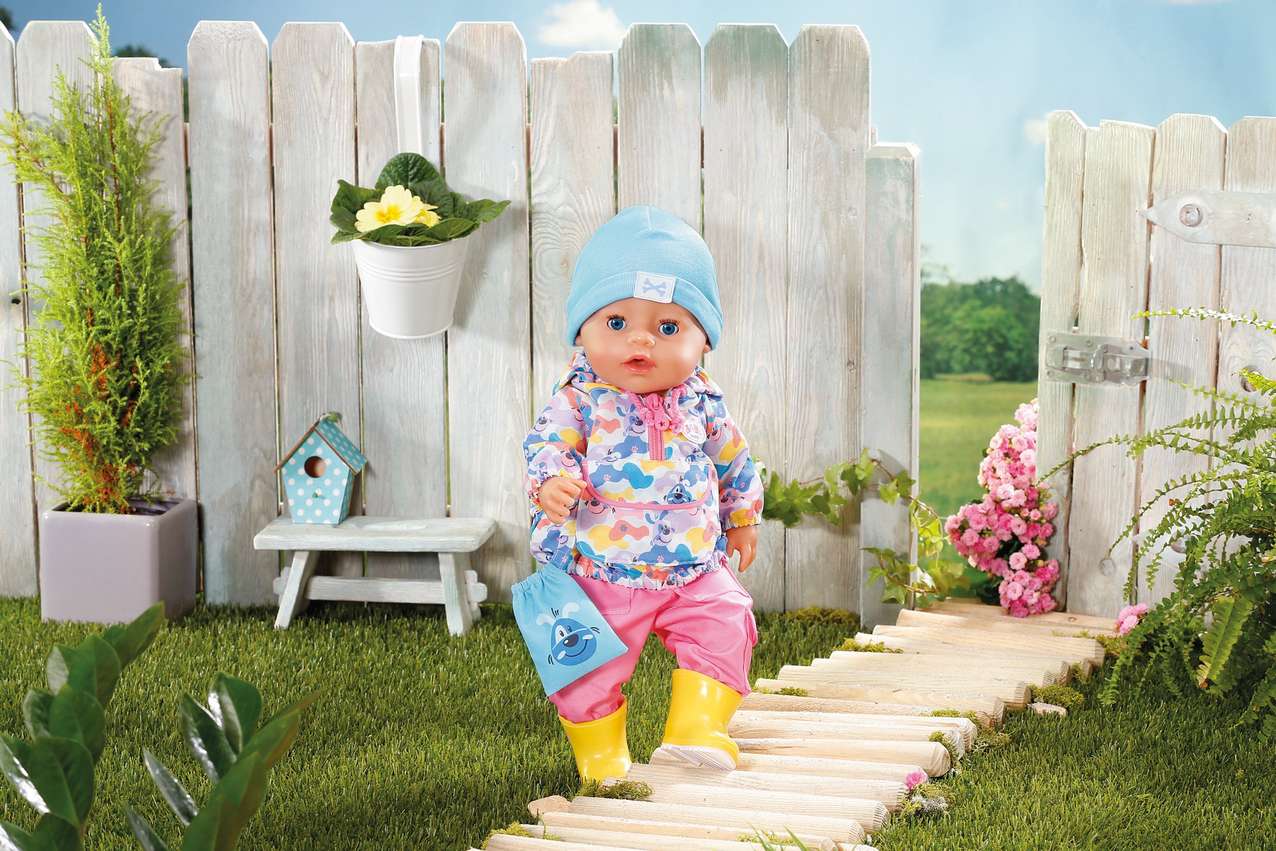 Baby Born Deluxe Wandelen Met De Hond Outfit 43 Cm Baby Born