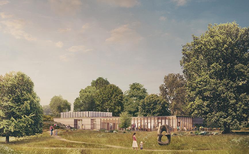Feilden Fowles Gets Green Light For Yorkshire Sculpture Park Project News Building Design