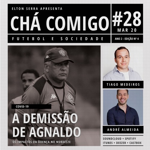 #28 A demissão de Agnaldo Liz no Vitória e os impactos do Covid-19 no futebol do Nordeste
