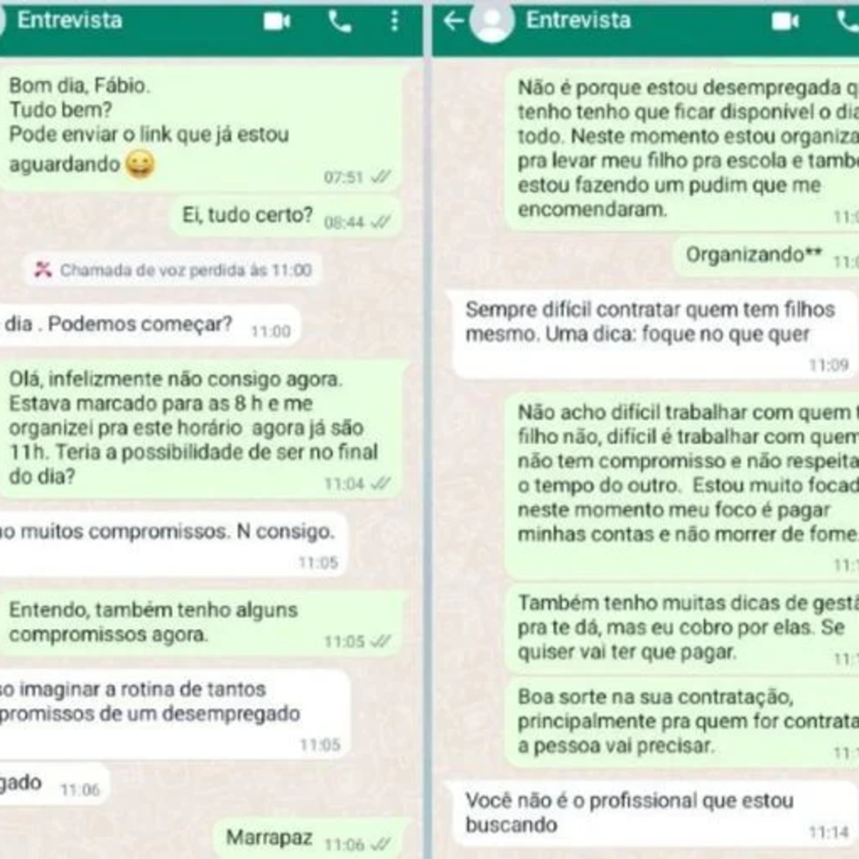 Mulher é discriminada em entrevista de emprego por ser mãe; o que diz a lei