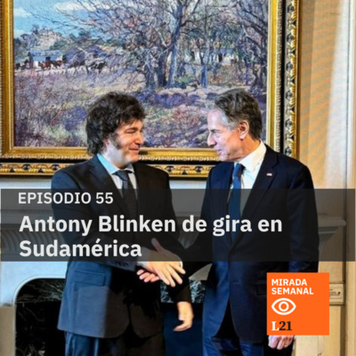 Antony Blinken visita Brasil y Argentina. Latinoamérica en el Democracy Index 2023. Gira europea del Presidente guatemalteco Bernardo Arévalo