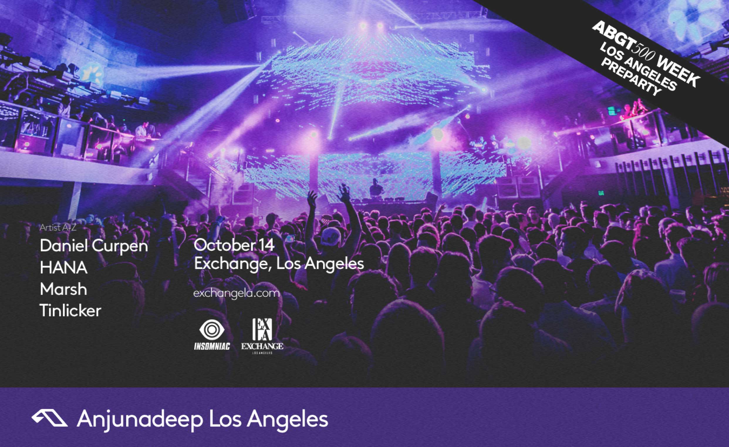Anjunadeep Los Angeles Insomniac