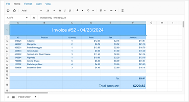 Telerik UI for Blazor Spreadsheet-Thumbnail-370x200