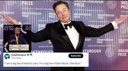 Trump Calls Himself 'Big Fan' of Elon Musk, Internet Claps Back 'It's Not Mutual, Read His Biography'