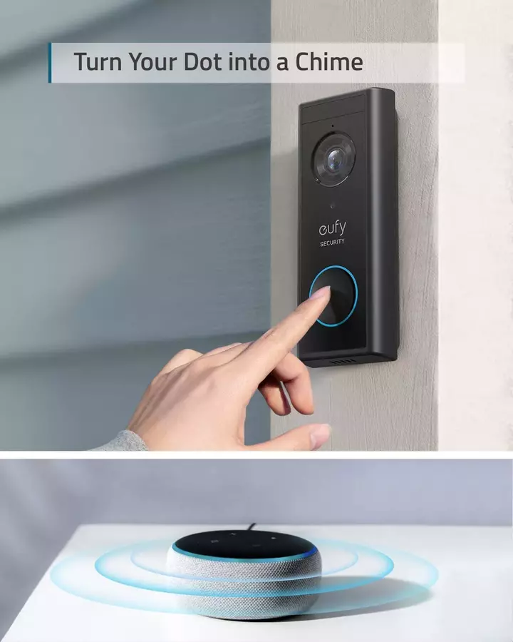 Eufy Video Doorbell 2K chime setting