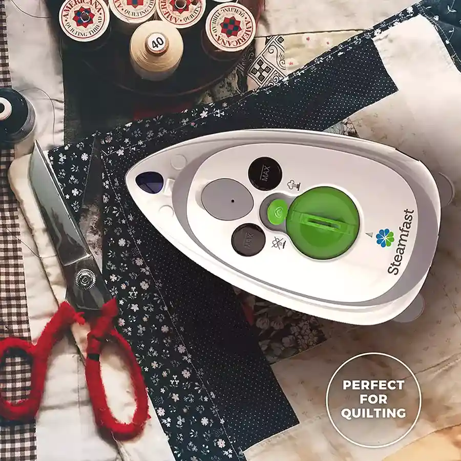 Steamfast SF-717 Mini Steam Iron With Dual Voltage perfet for quilting