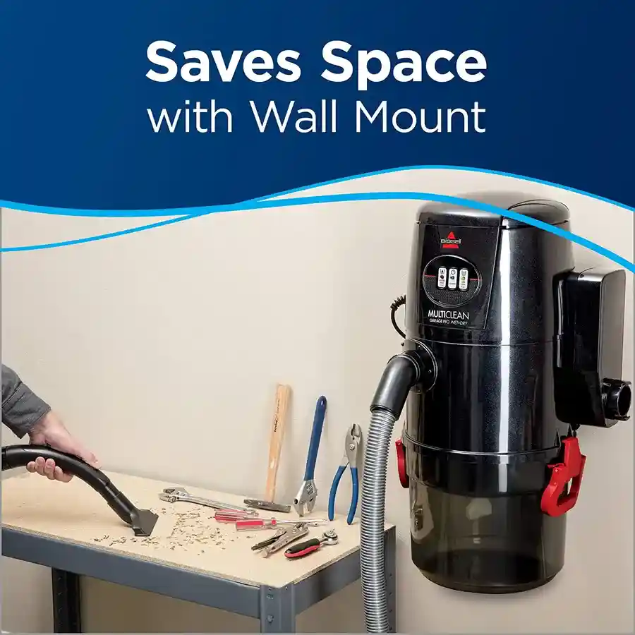 Bissell Garage Pro Wet and Dry Vacuum wall mount