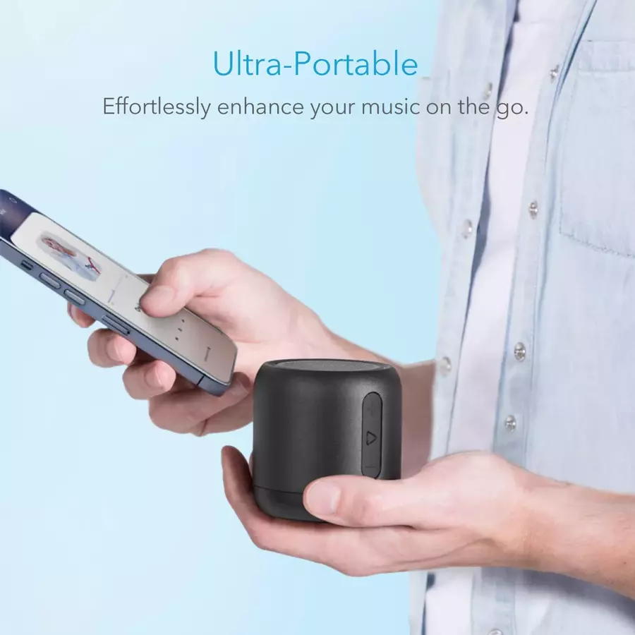 Anker Soundcore Mini, Super-Portable Bluetooth Speaker ultra-portable
