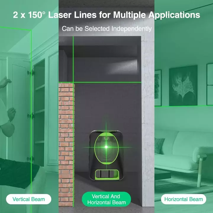 Huepar Self-leveling Laser Level multiple lines options