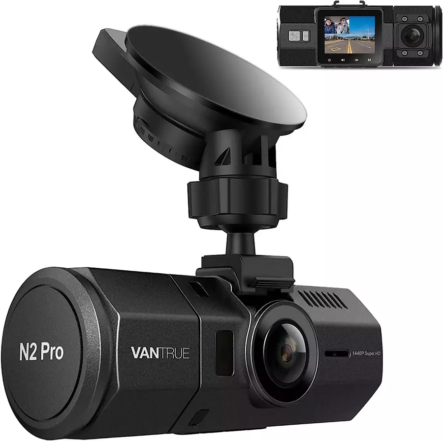 Vantrue N2 Pro Dual Dash Cam, 1440P Single Front Dash Camera