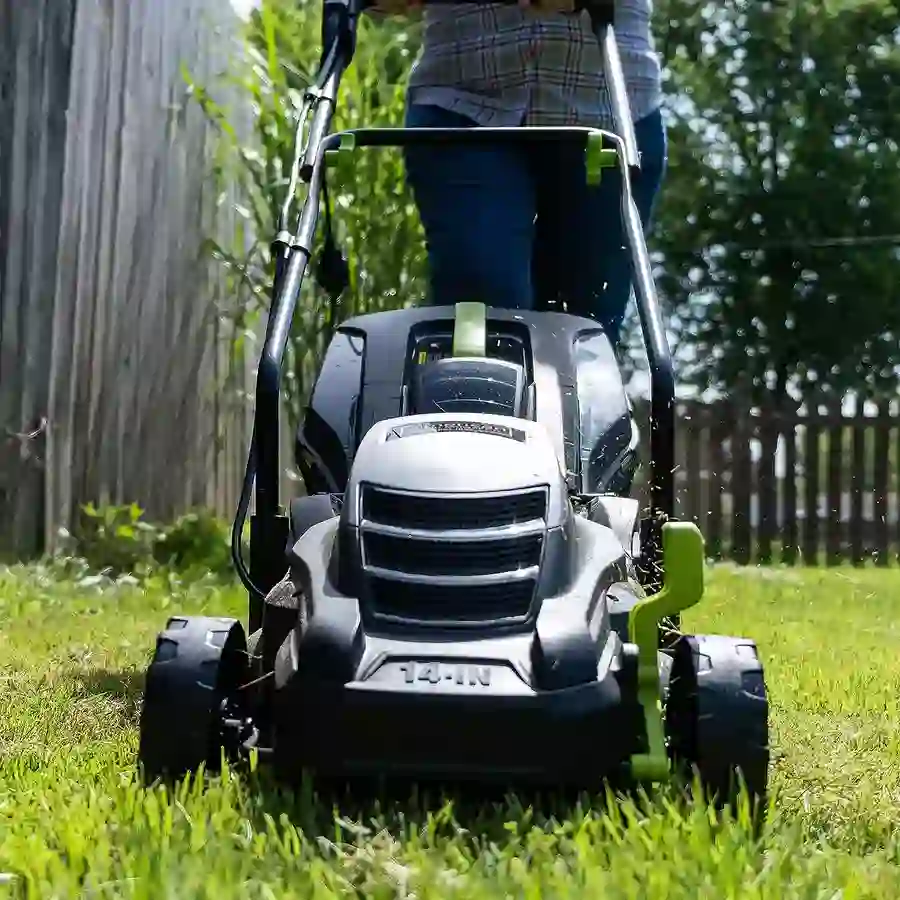 American Electric Corded Lawn Mower powerful