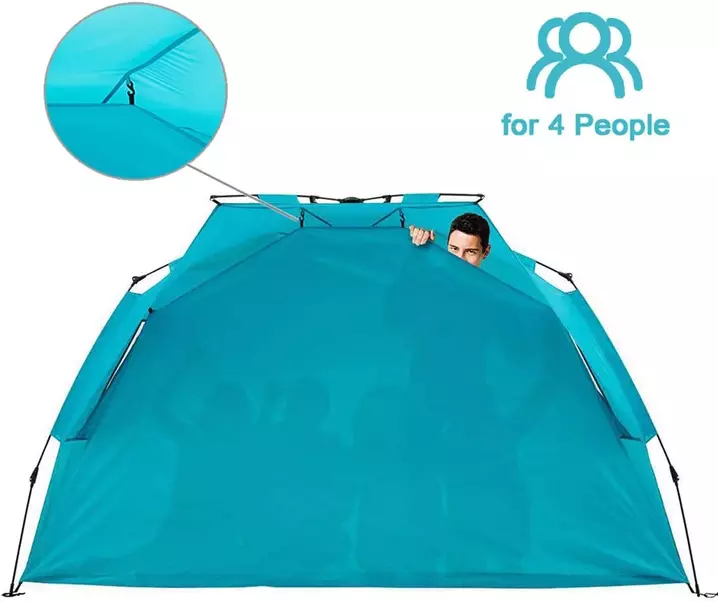 Alvantor Extra Large Beach Umbrella for 4 people