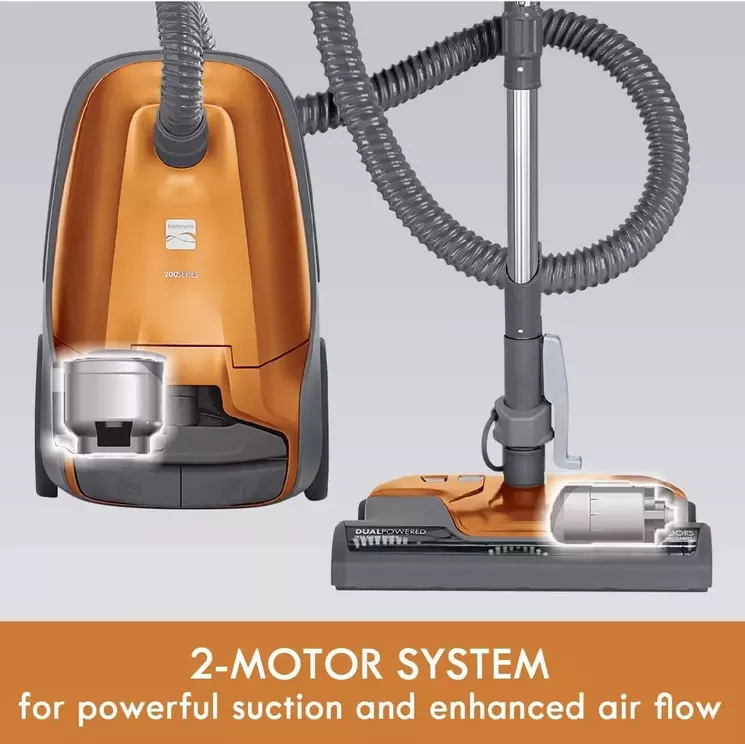 Kenmore Canister Vacuum 81214 200 Series 2 motor system