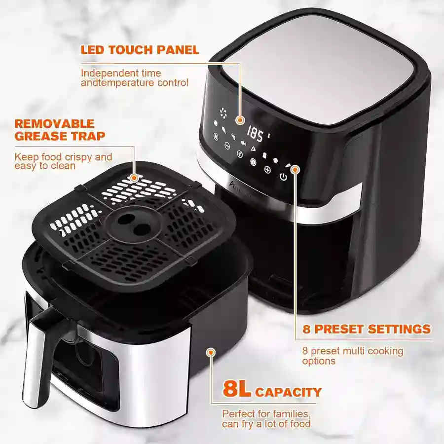 Advwin Air Fryer features