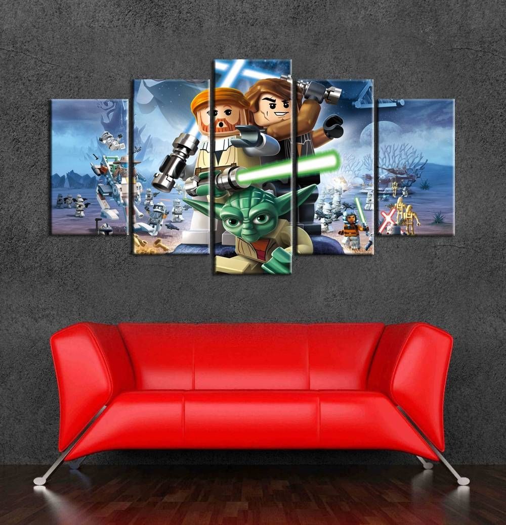 Featured Photo of Lego Star Wars Wall Art