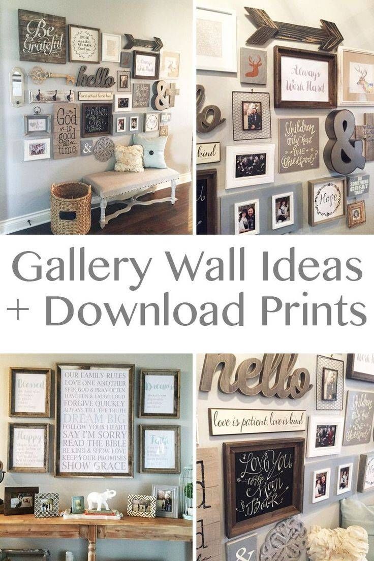 Best 25+ Farmhouse Wall Decor Ideas On Pinterest | Industrial Throughout Most Recent Farmhouse Wall Art (Gallery 2 of 25)
