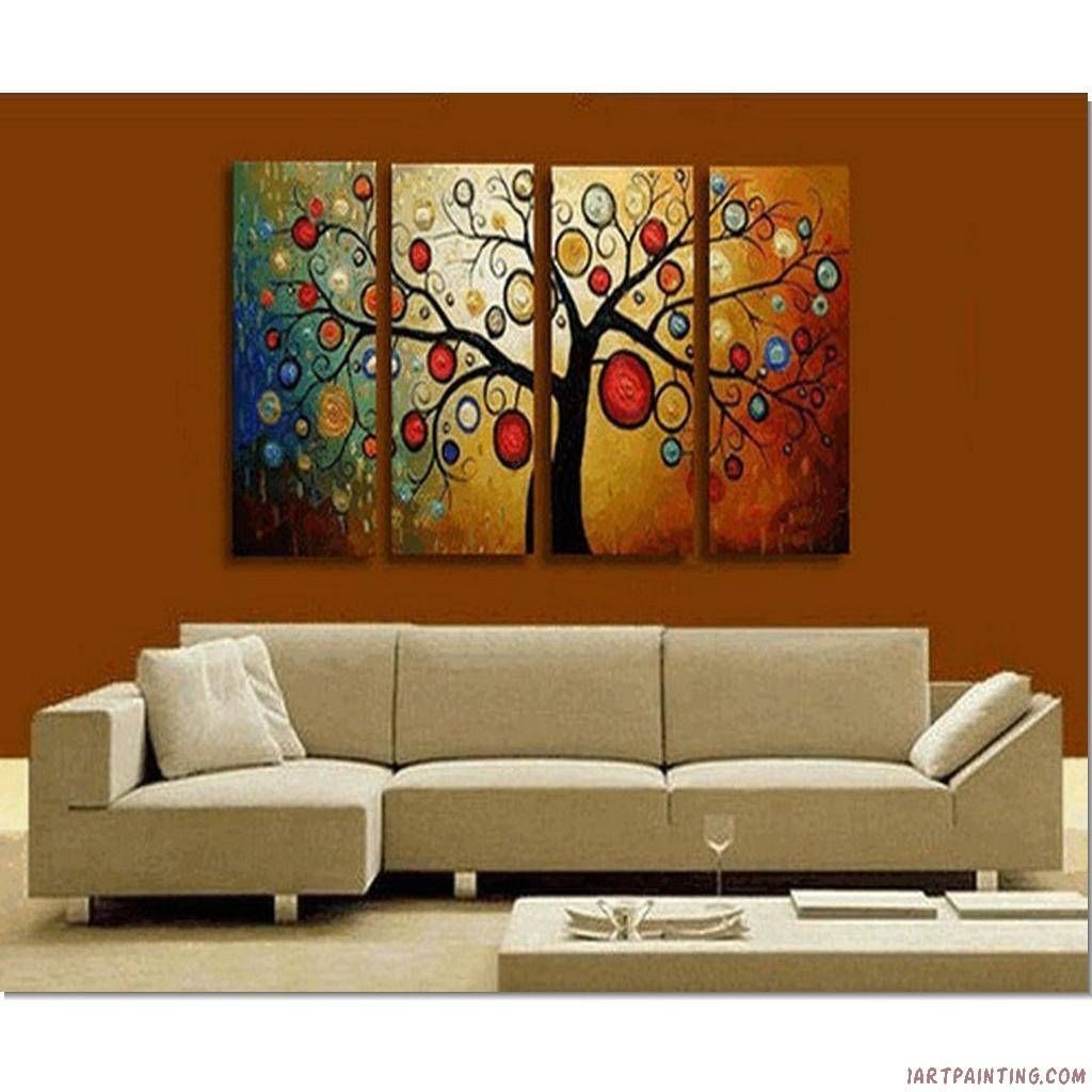 Decorating. Gorgeous Acrylic Paintings Wall Decor Inspiration With Most Recently Released Autumn  Inspired Wall Art (Gallery 18 of 25)