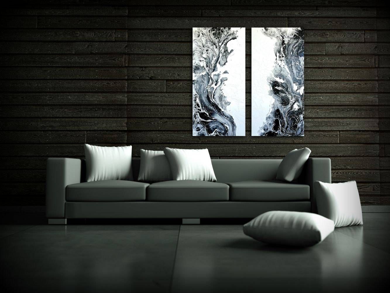 Living Room Painting Art Paintings Acrylic Paintings Xl / Extra With 2017 48x48 Canvas Wall Art (Gallery 16 of 20)