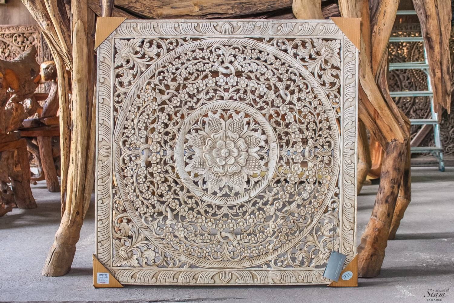 Picture Large Carved Wood Panels Wall Together With Large Carved Intended For Recent Wood Carved Wall Art Panels (Gallery 8 of 25)