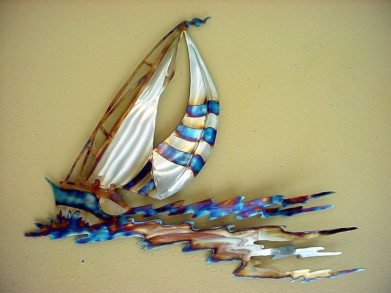Featured Photo of Sailboat Metal Wall Art