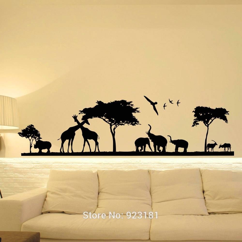 Awesome 30+ Safari Wall Art Decorating Inspiration Of African With Current Safari Metal Wall Art (Gallery 5 of 20)