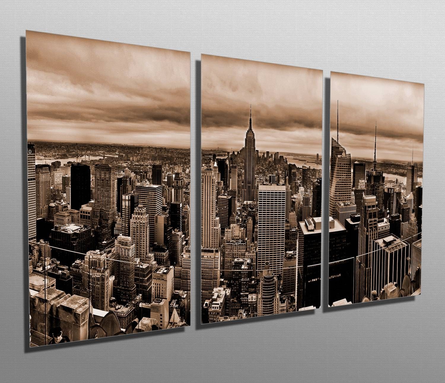 Featured Photo of New York City Skyline Metal Wall Art
