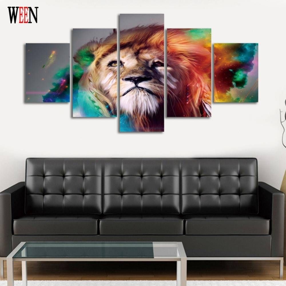Featured Photo of Colorful Animal Wall Art