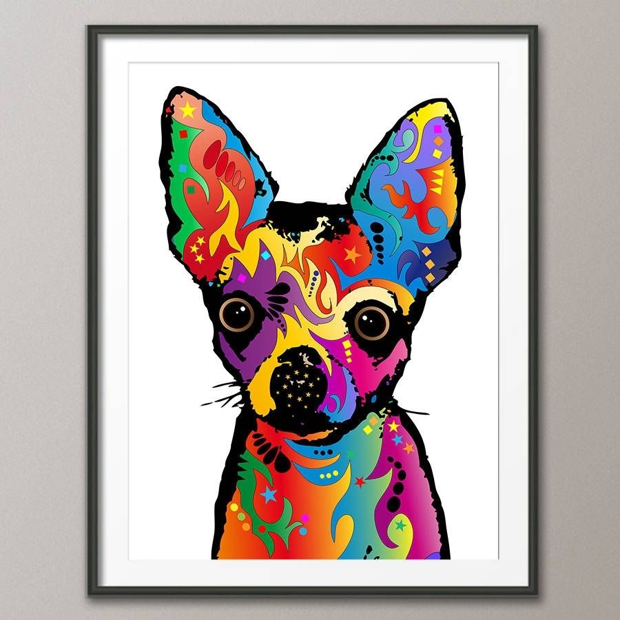 Featured Photo of Dog Art Framed Prints