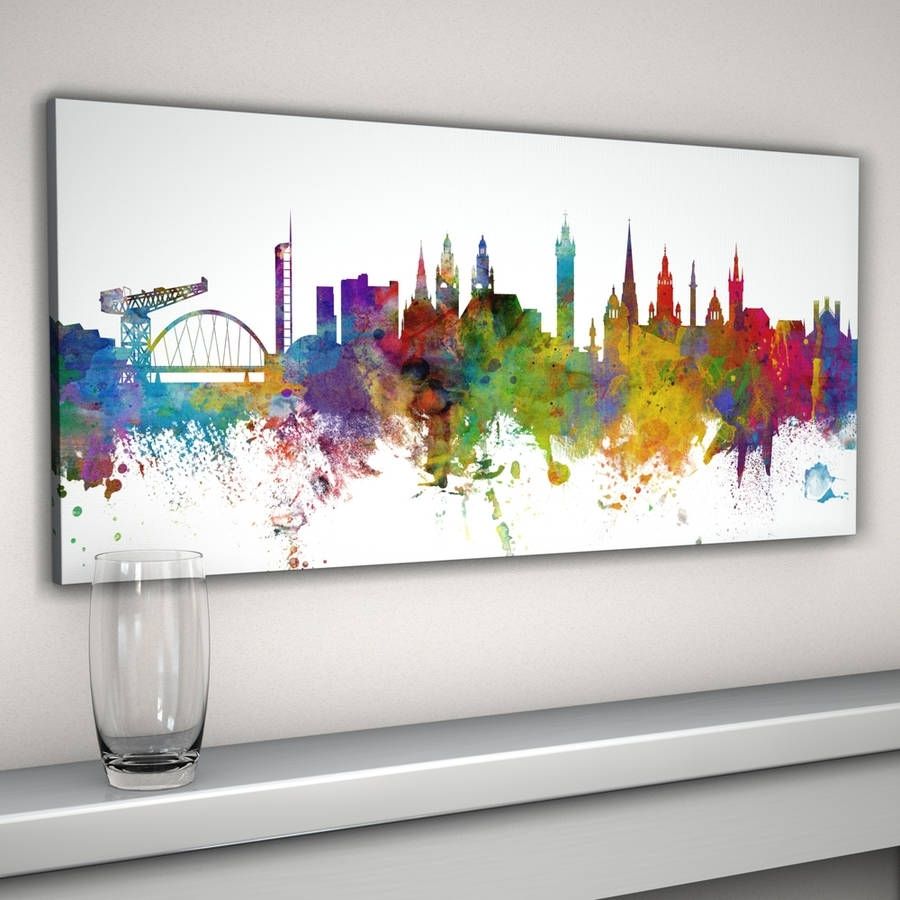 Featured Photo of Glasgow Canvas Wall Art