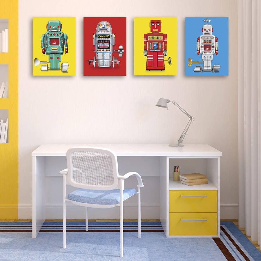 Featured Photo of Robot Canvas Wall Art