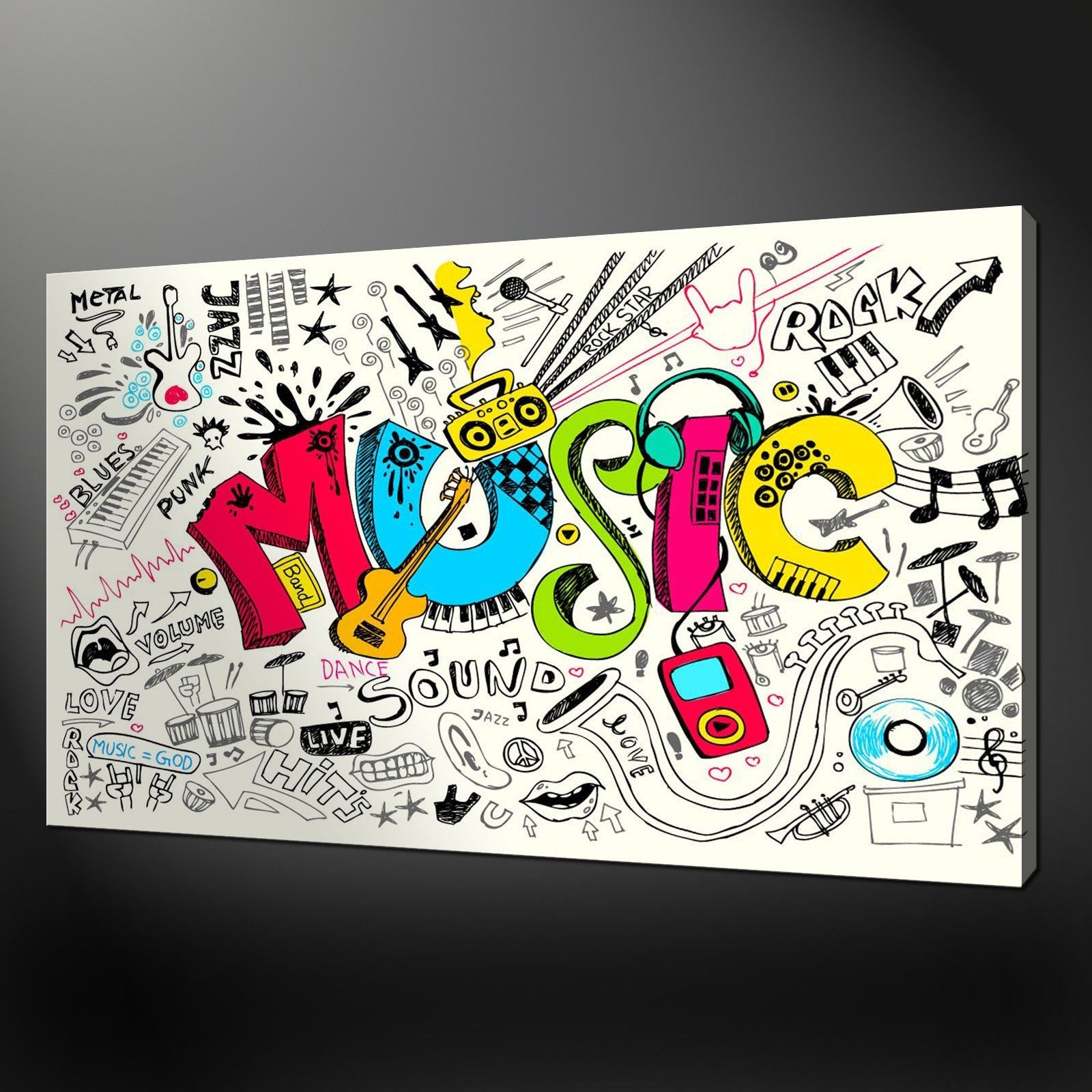Featured Photo of Music Canvas Wall Art