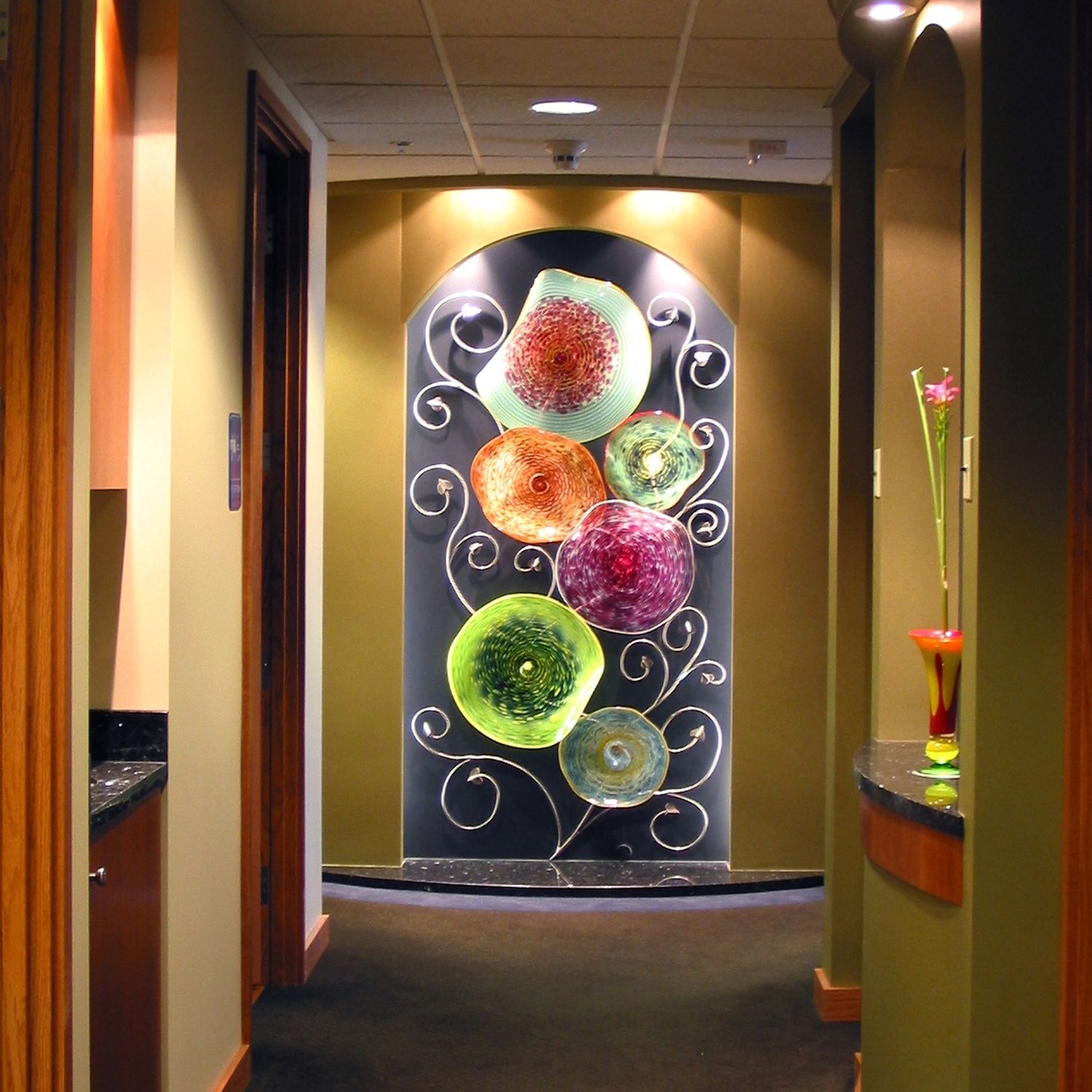 Featured Photo of Blown Glass Wall Art