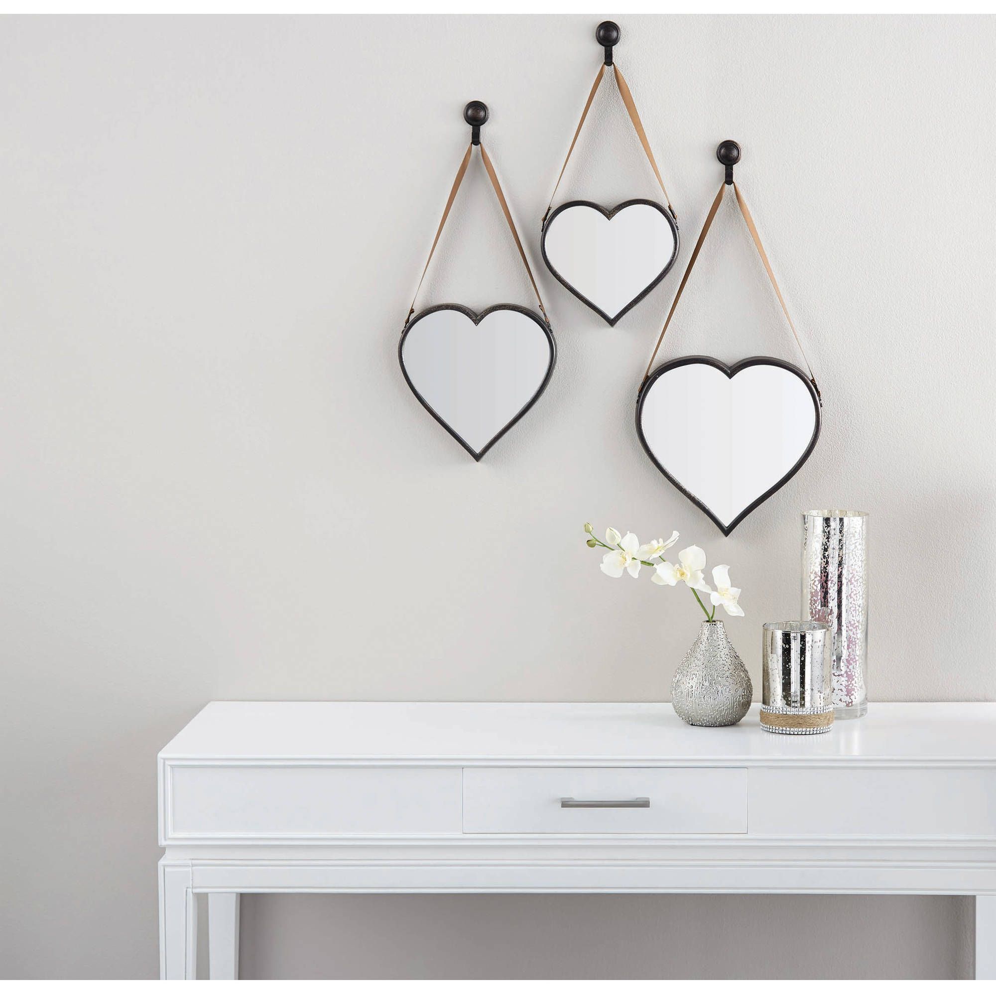 Featured Photo of 2 Piece Heart Shaped Fan Wall Decor Sets