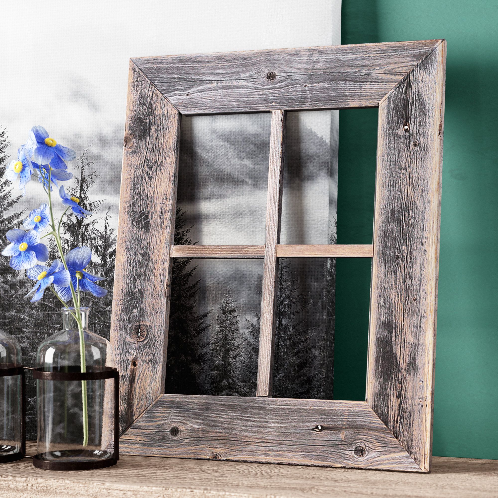Featured Photo of Old Rustic Barn Window Frame